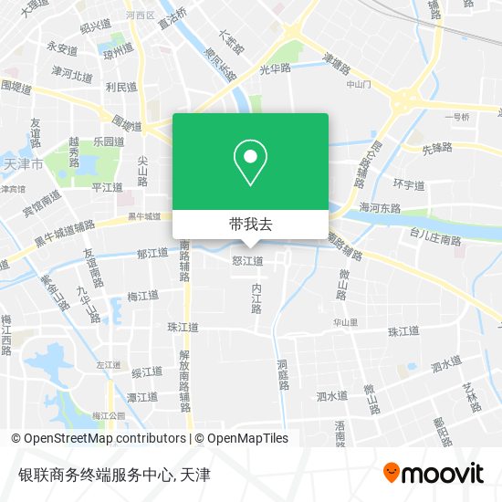 银联商务终端服务中心地图