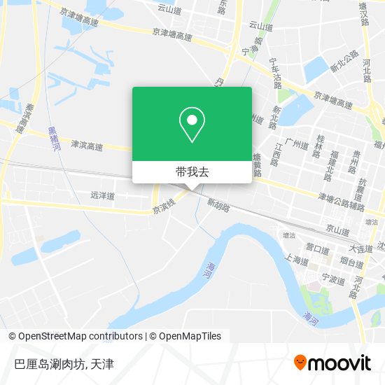巴厘岛涮肉坊地图