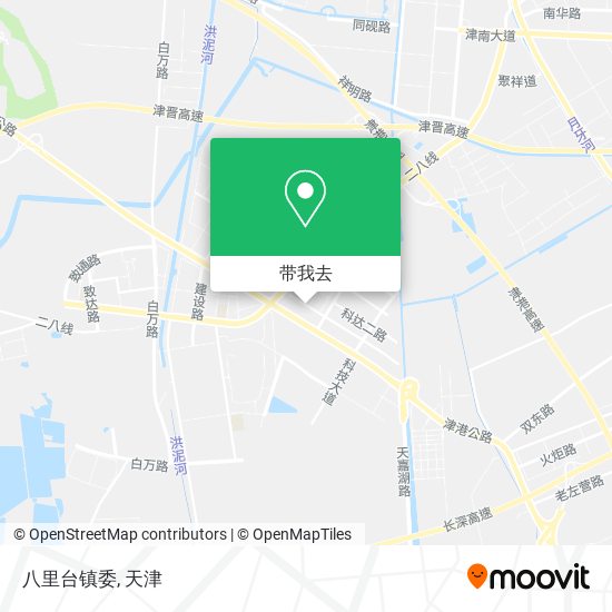 八里台镇委地图