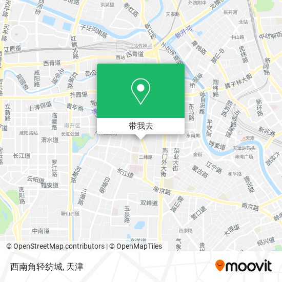 西南角轻纺城地图