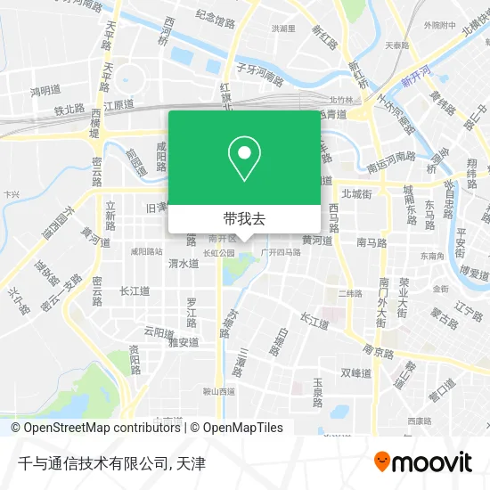 千与通信技术有限公司地图