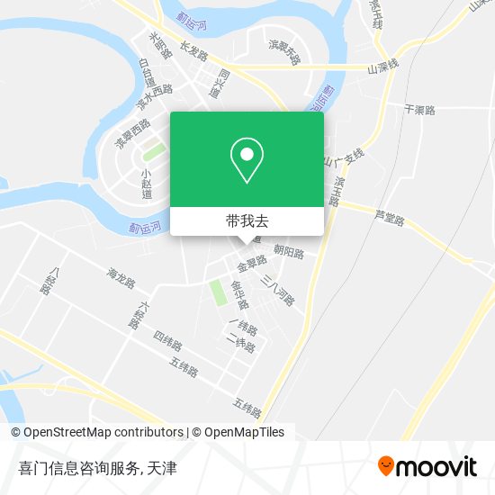 喜门信息咨询服务地图