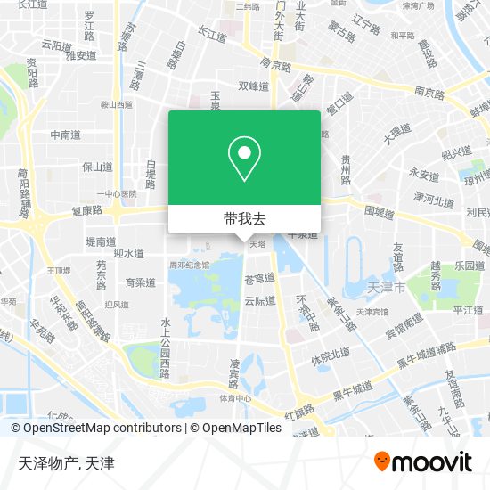天泽物产地图