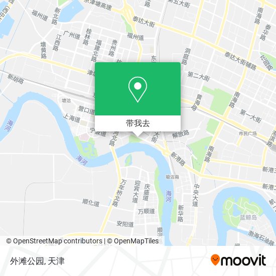 外滩公园地图