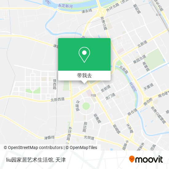 liu园家居艺术生活馆地图