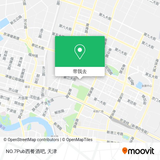 NO.7Pub西餐酒吧地图