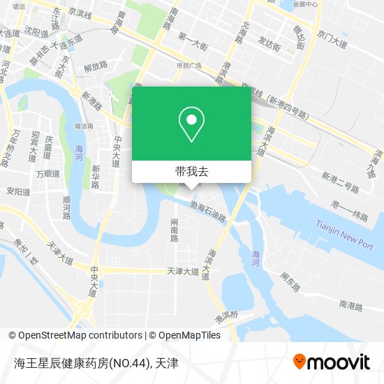 海王星辰健康药房(NO.44)地图