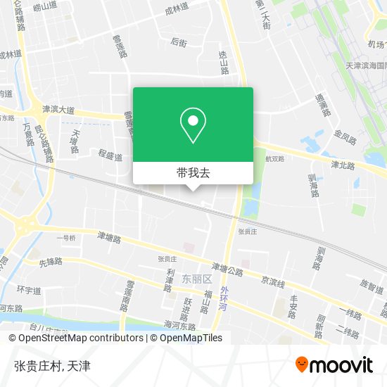张贵庄村地图