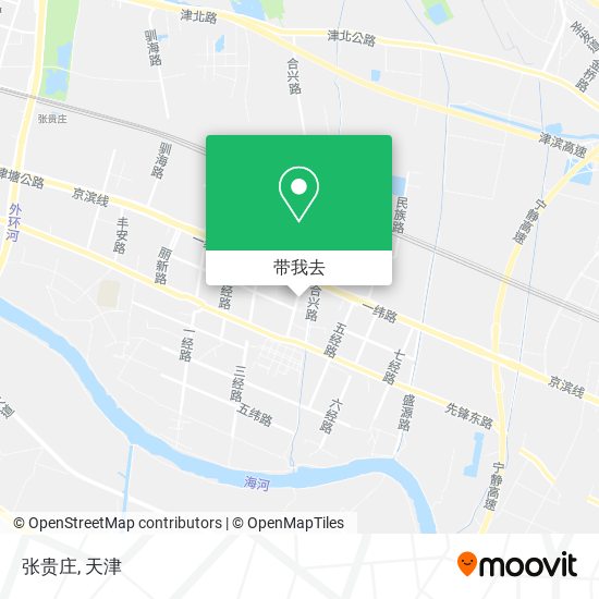 张贵庄地图