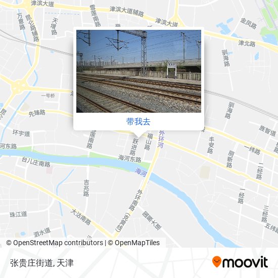 张贵庄街道地图