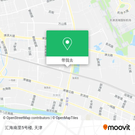 汇海南里5号楼地图
