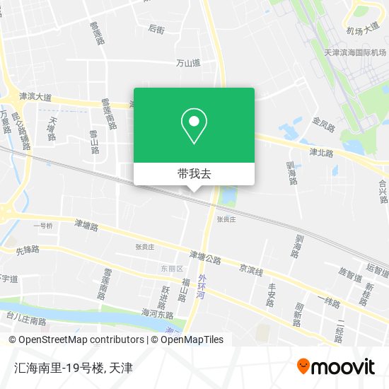 汇海南里-19号楼地图