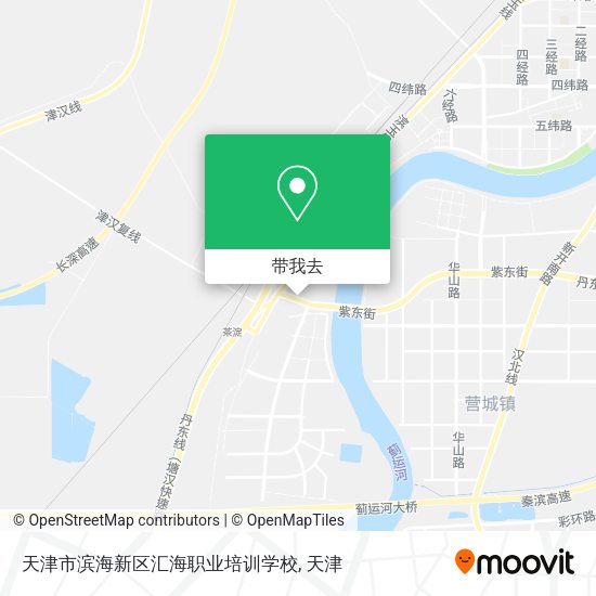 天津市滨海新区汇海职业培训学校地图