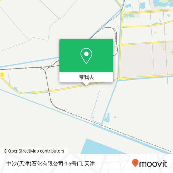 中沙(天津)石化有限公司-15号门地图