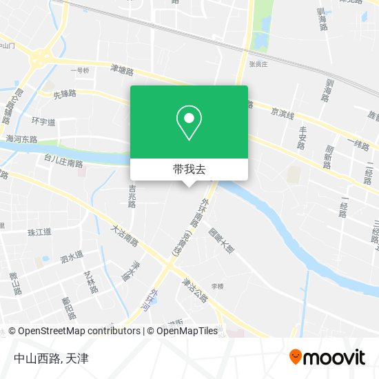中山西路地图