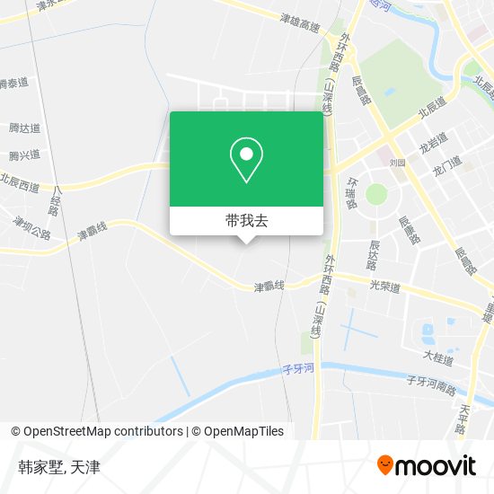 韩家墅地图