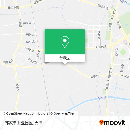 韩家墅工业园区地图