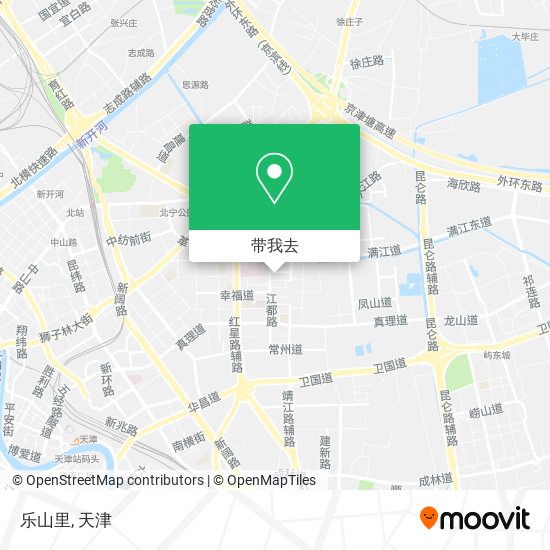 乐山里地图