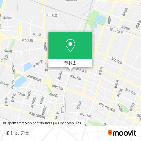 乐山道地图