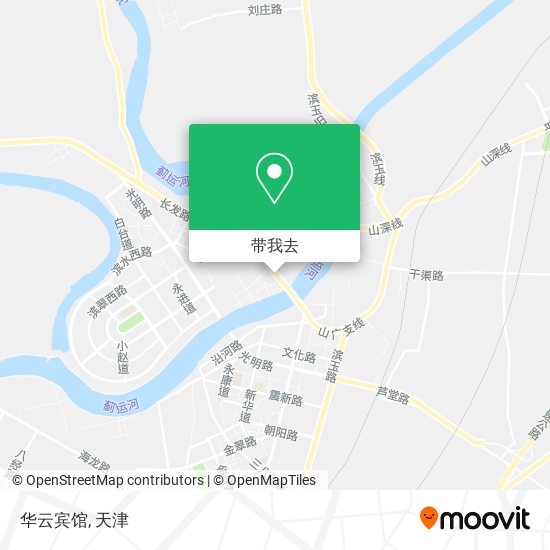 华云宾馆地图
