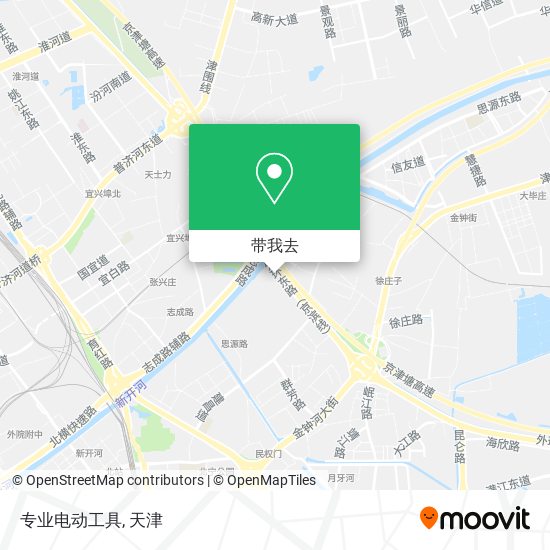 专业电动工具地图