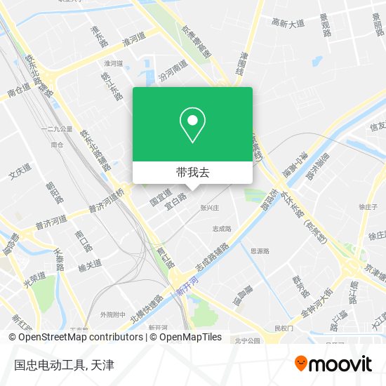 国忠电动工具地图