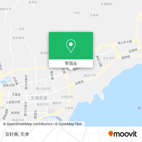 宜轩阁地图