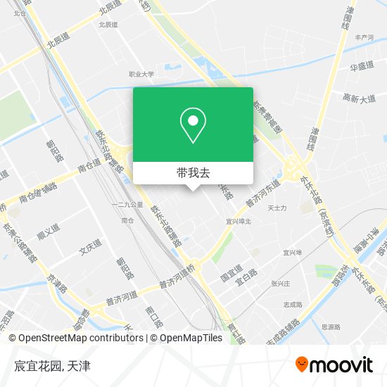 宸宜花园地图