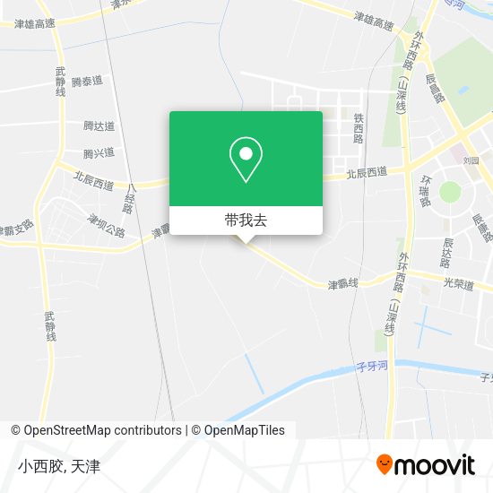 小西胶地图