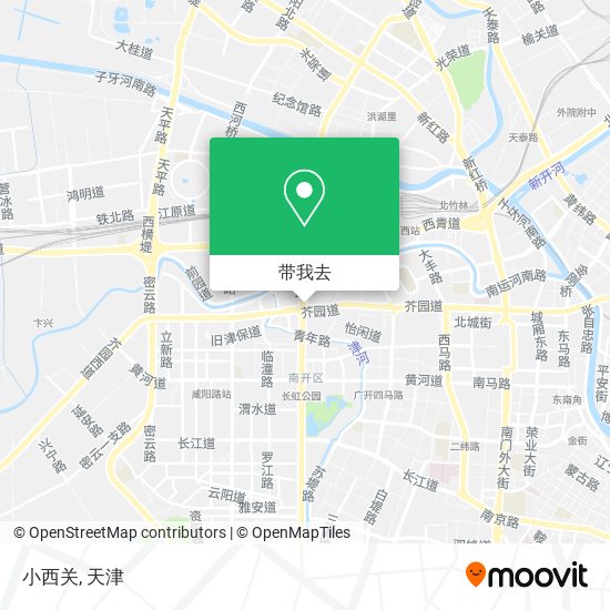 小西关地图