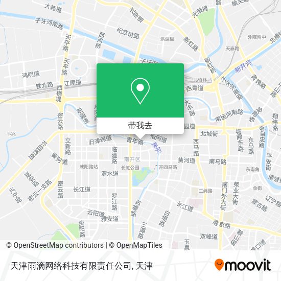 天津雨滴网络科技有限责任公司地图
