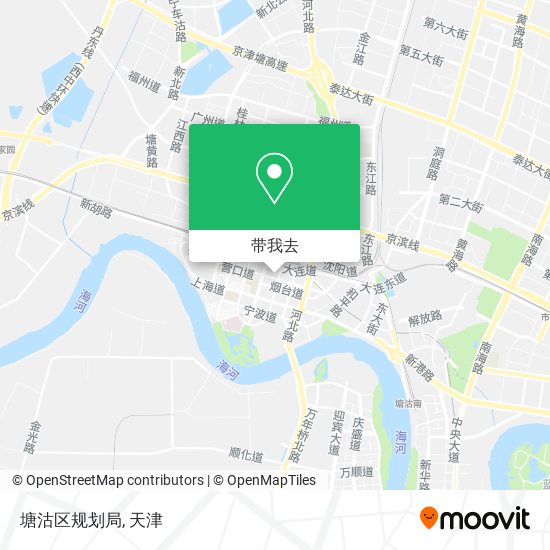 塘沽区规划局地图