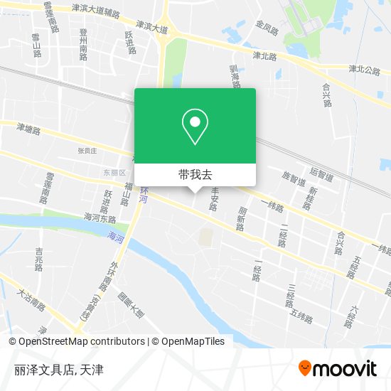 丽泽文具店地图