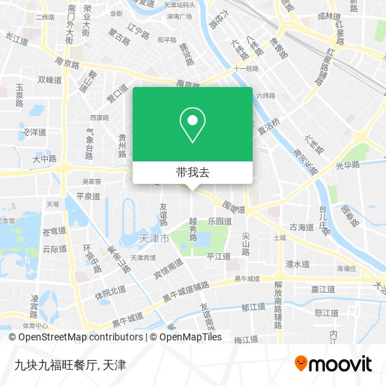 九块九福旺餐厅地图