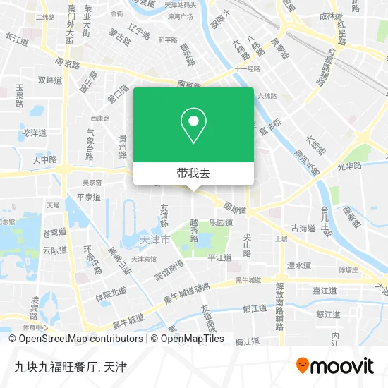 九块九福旺餐厅地图