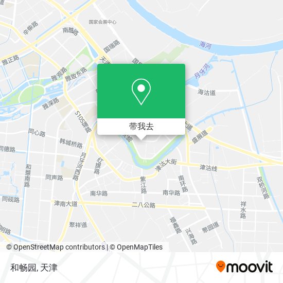 和畅园地图