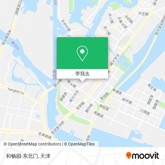 和畅园-东北门地图