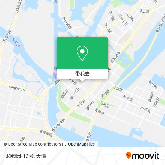 和畅园-13号地图