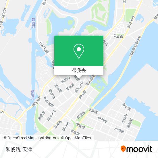 和畅路地图