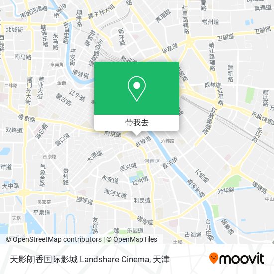 天影朗香国际影城 Landshare Cinema地图