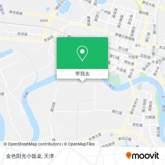 金色阳光小饭桌地图