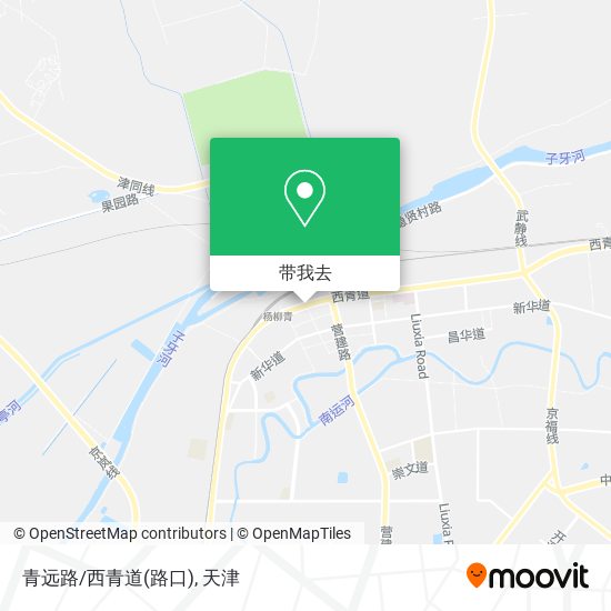 青远路/西青道(路口)地图