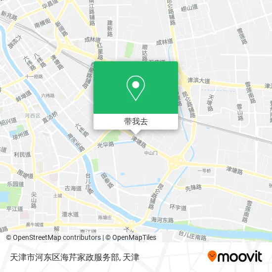 天津市河东区海芹家政服务部地图