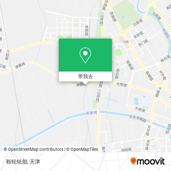 鞍轮轮胎地图