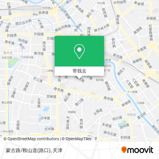 蒙古路/鞍山道(路口)地图