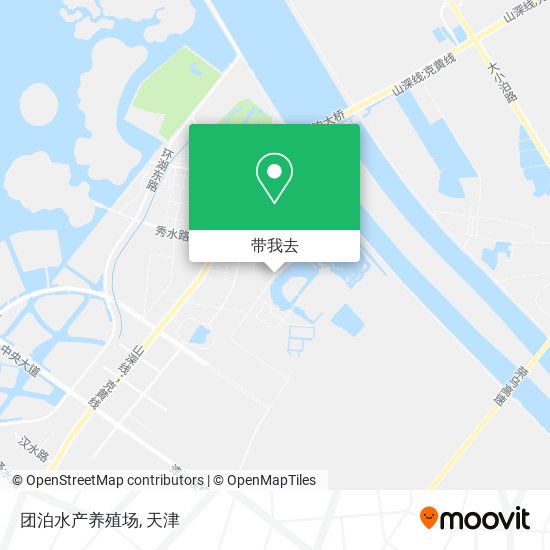 团泊水产养殖场地图
