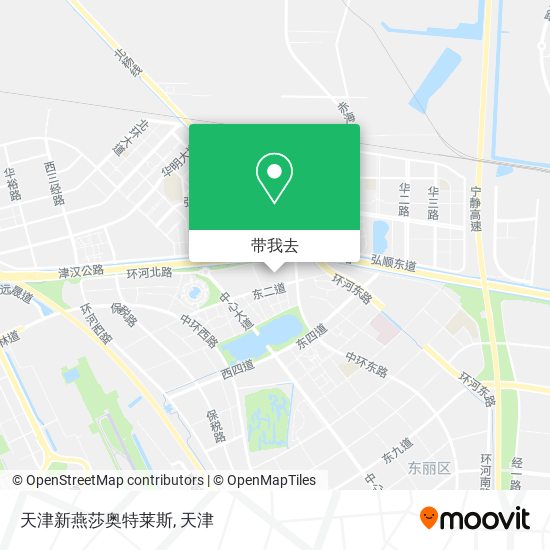 天津新燕莎奥特莱斯地图