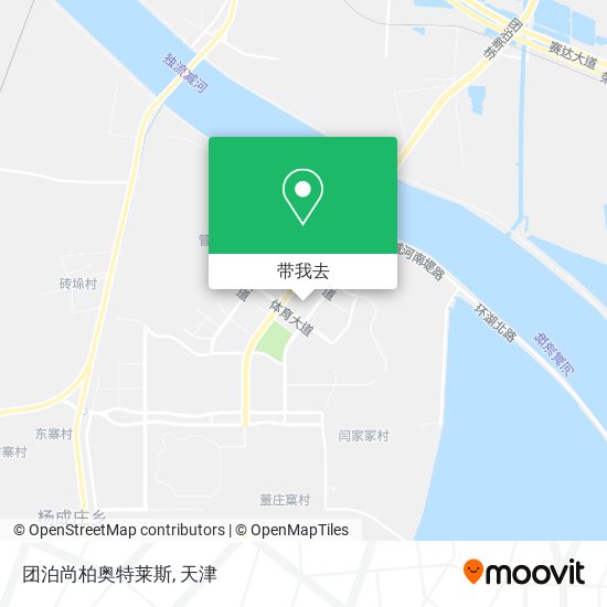 团泊尚柏奥特莱斯地图