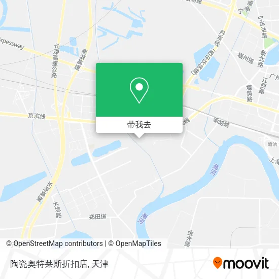 陶瓷奥特莱斯折扣店地图