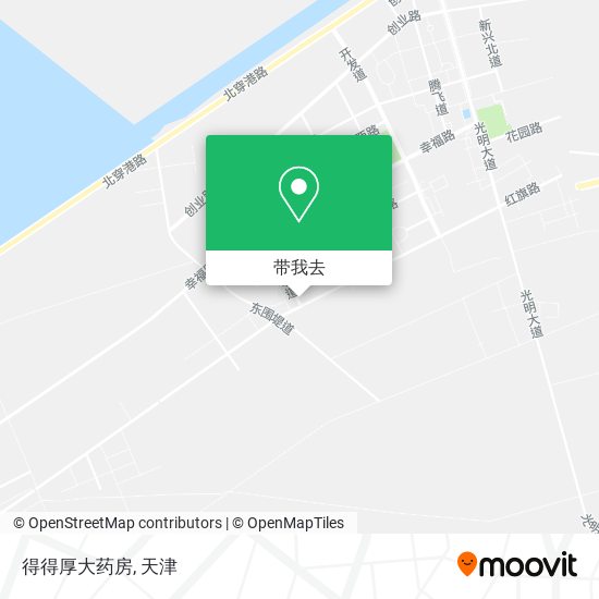 得得厚大药房地图